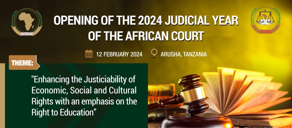 OPENING OF THE 2024 JUDICIAL YEAR AND DELIVERY OF JUDGEMENTS AT THE   Opening Of The Judicial Year 1024x450 