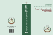 RECUEIL DE JURISPRUDENCE DE LA COUR AFRICAINE VOLUME 5 (2021)