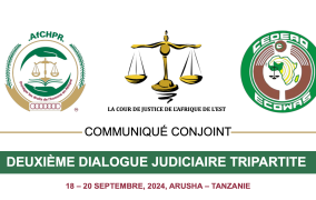 DEUXIÈME DIALOGUE JUDICIAIRE TRIPARTITE: COMMUNIQUÉ CONJOINT