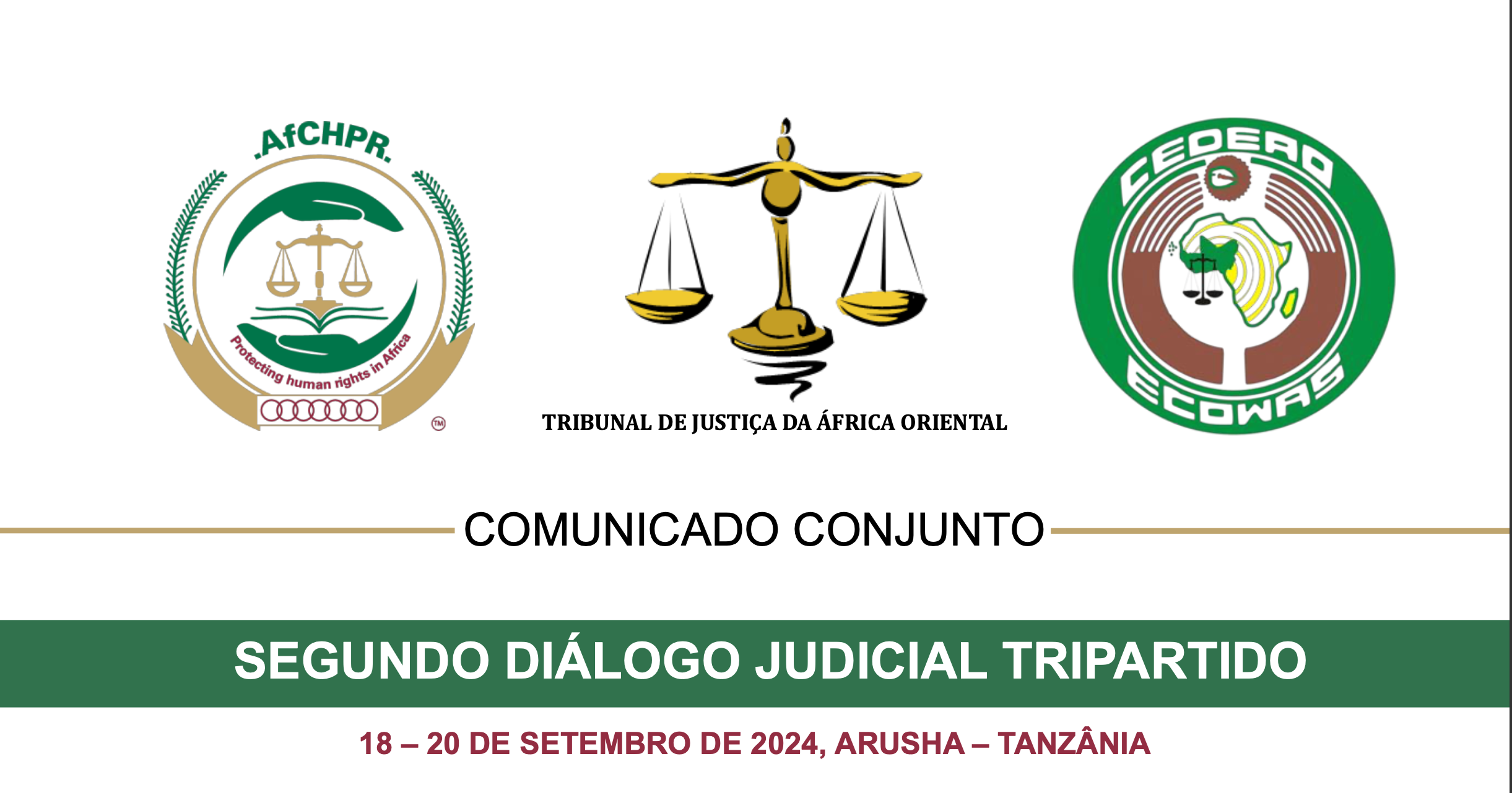 SEGUNDO DIÁLOGO JUDICIAL TRIPARTIDO: COMUNICADO CONJUNTO